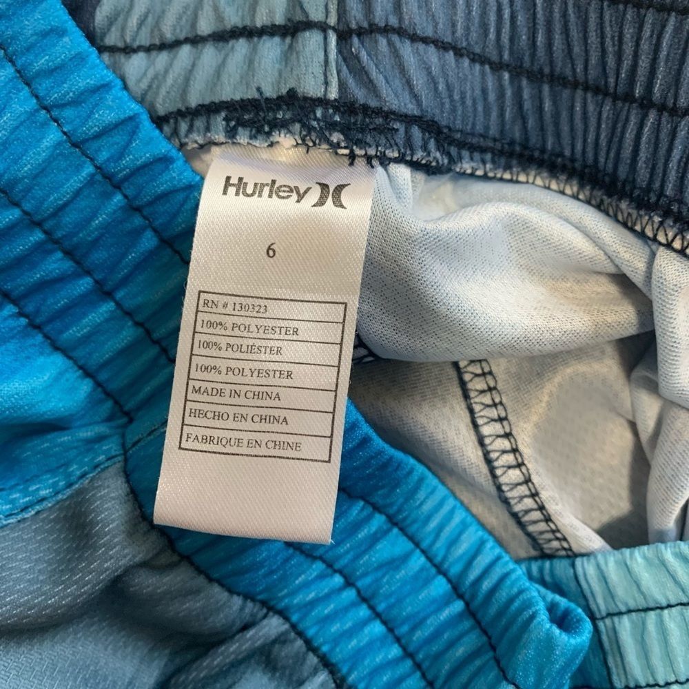Hurley swim trunks SZ 6 - Picture 3 of 3